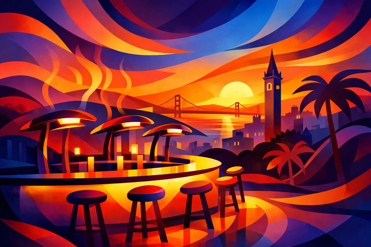Why a Heated Outdoor Seating Bar Fits Berkeley